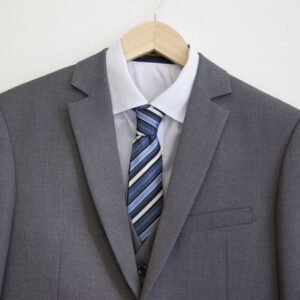 Gray suit hire