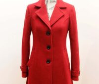 Applied red coat