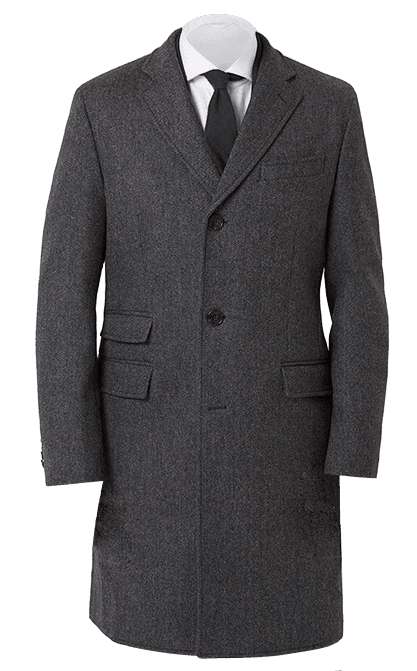 Premium Wool Blend Trench Coat, Grey Winter Coat Nz