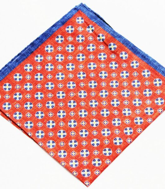 Linen Patterned Pocket Square