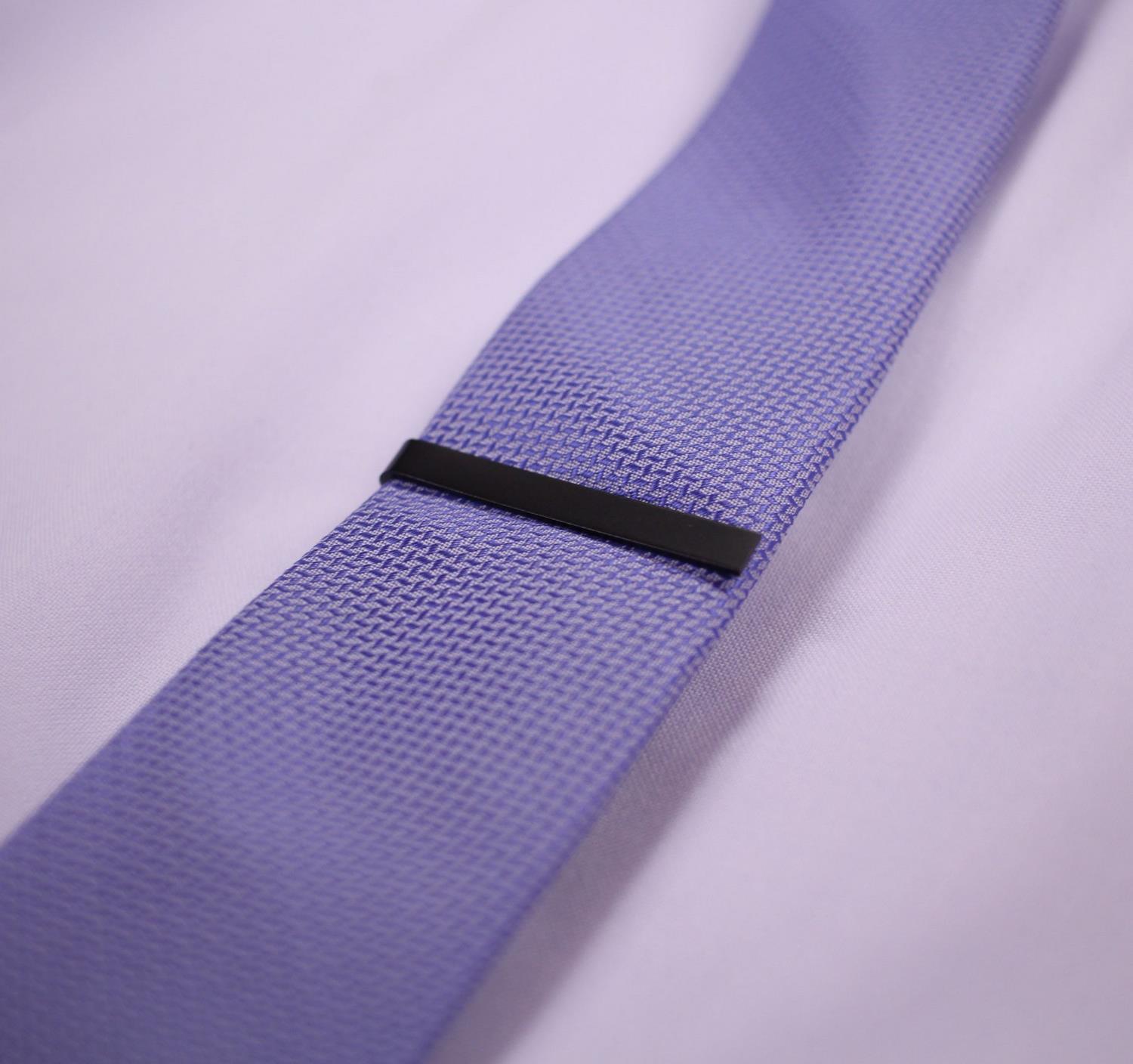 Matte Black Tie Clip - Tailor Made Suits