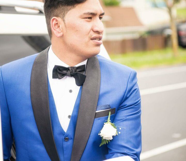 Blue Tuxedo for wedding