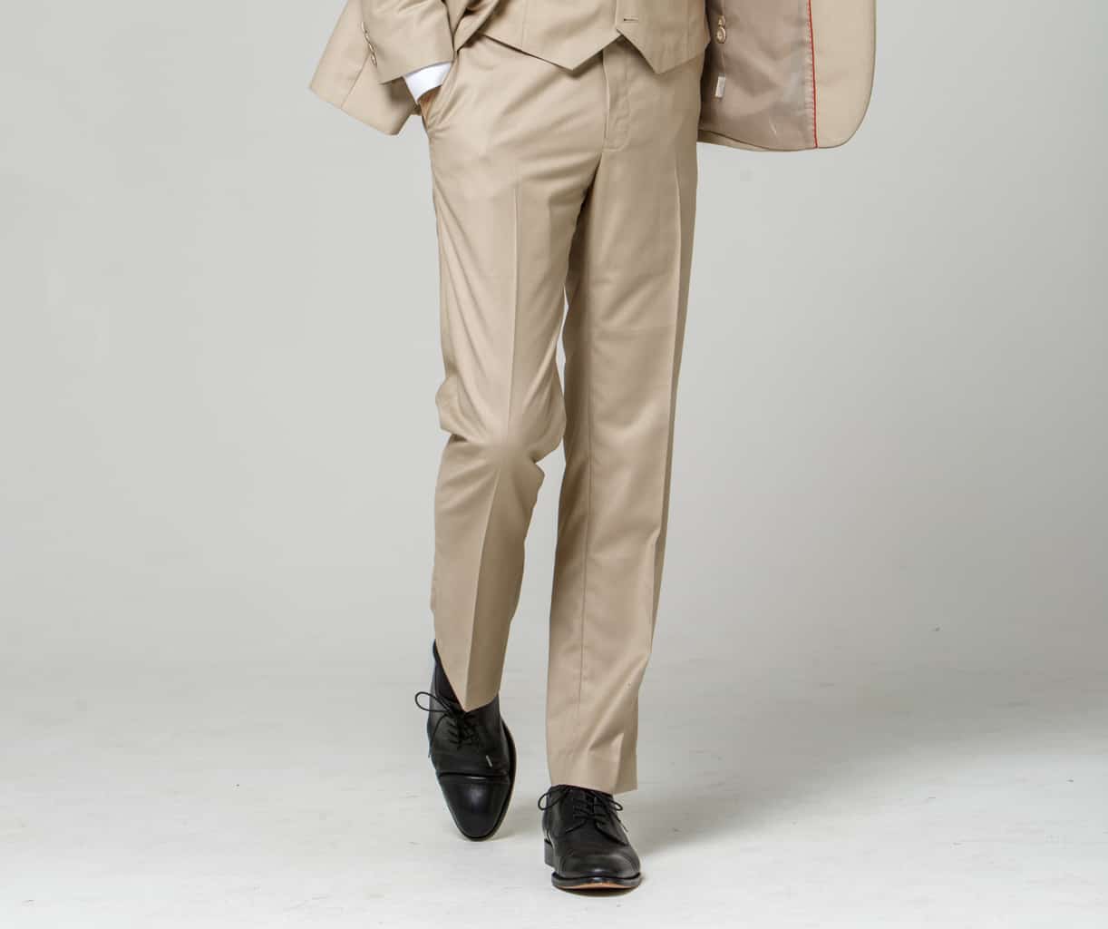 Beige Trousers - Ready to Wear - Tailor Made Suits