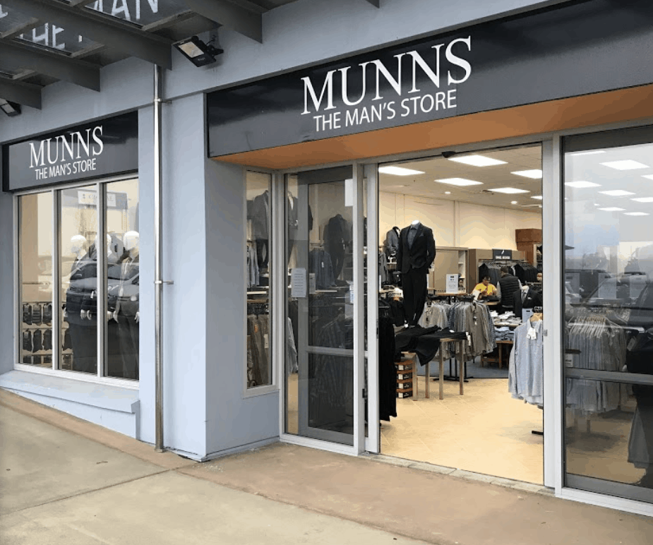 Munns The Man’s Store