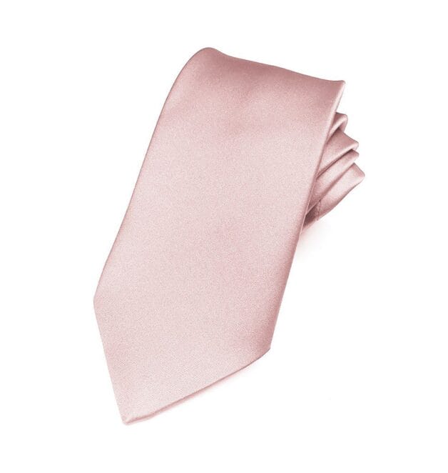 Fellini Plain Blush Tie