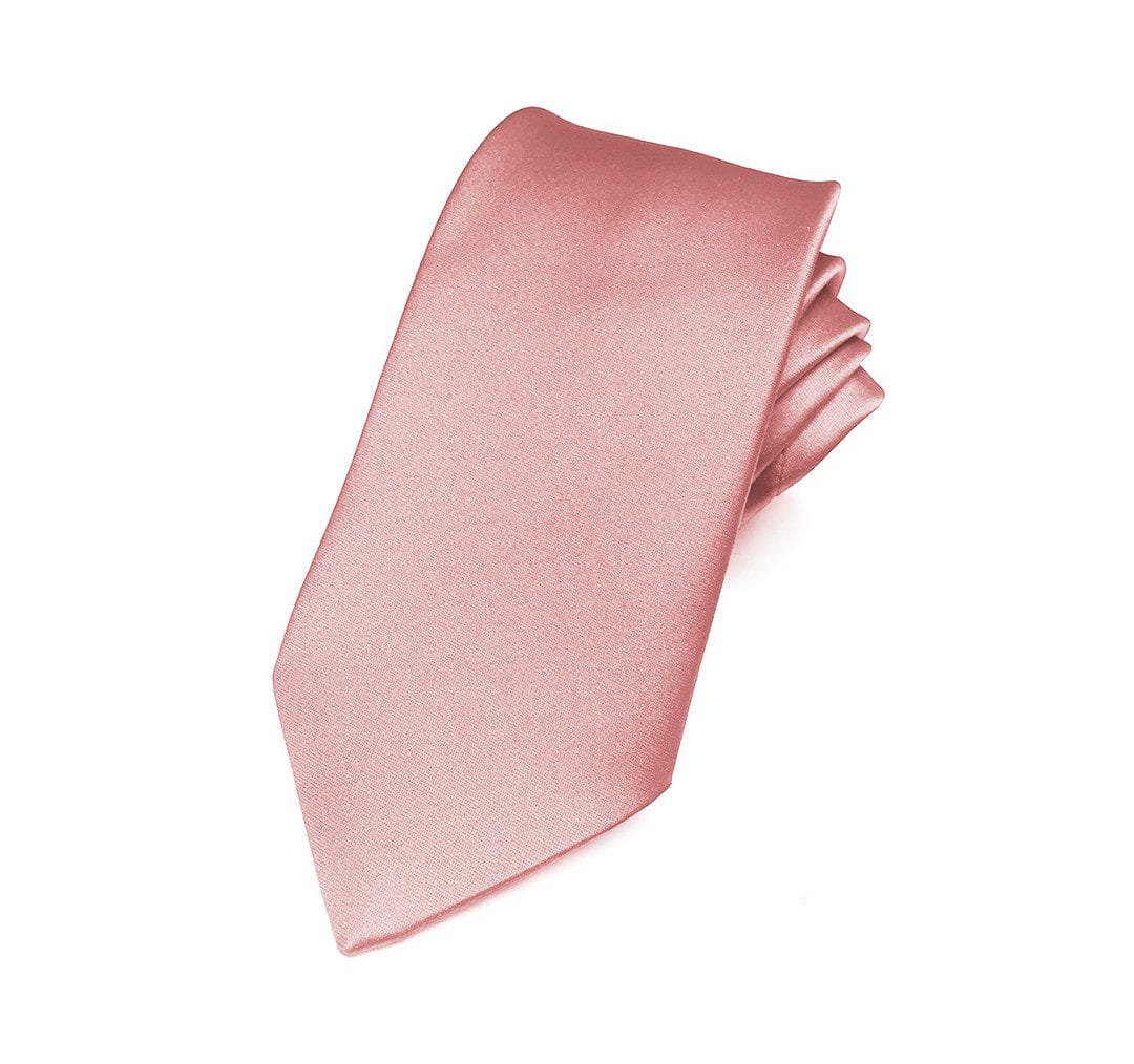 Fellini Plain Rose Tie