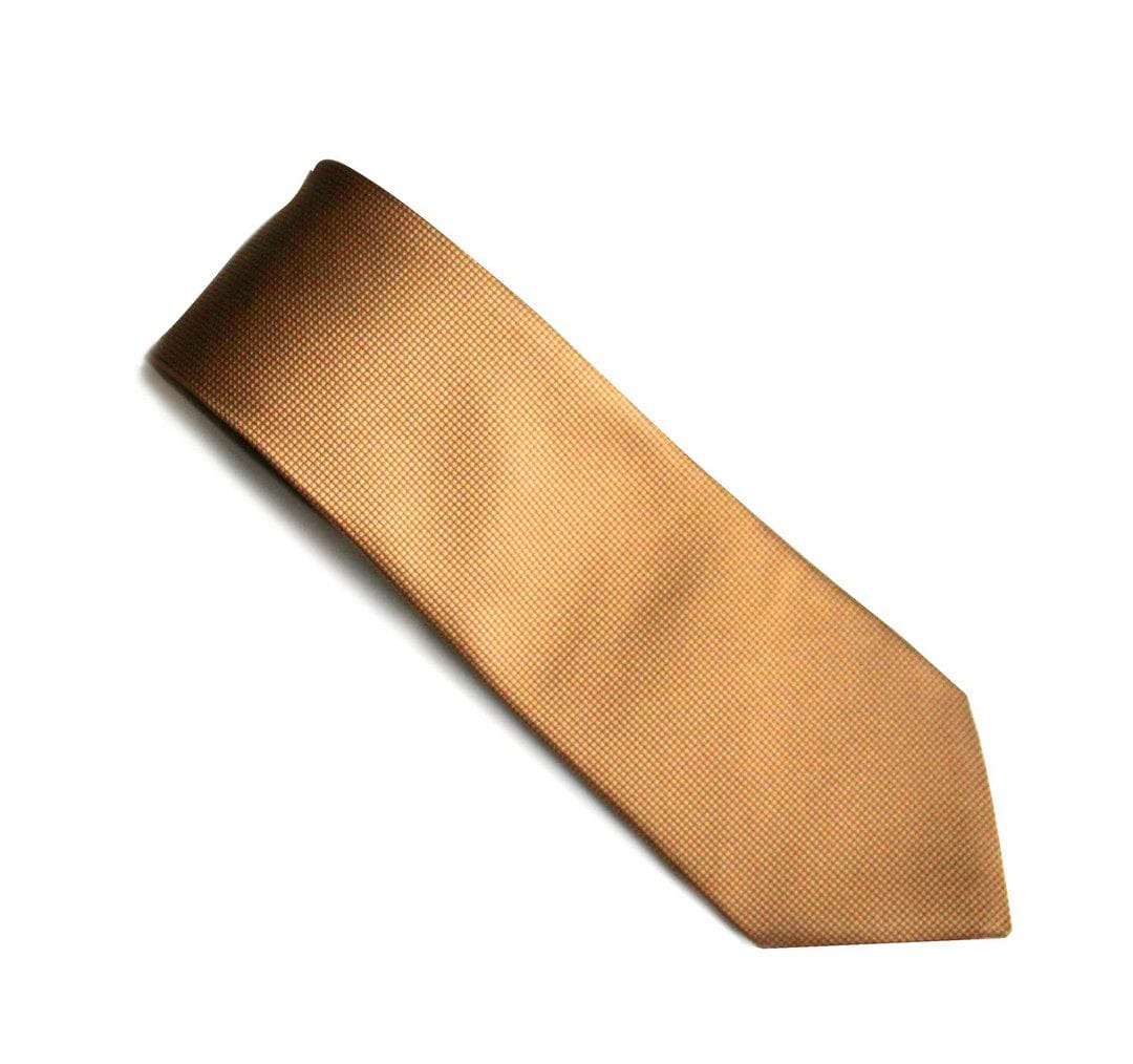 Fellini Jacquard Beige Tie