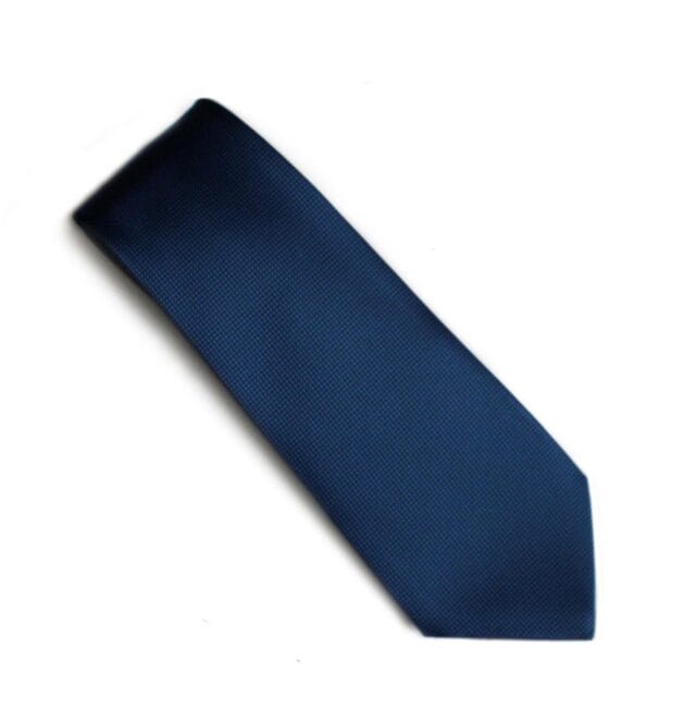 Fellini Jacquard Navy Tie
