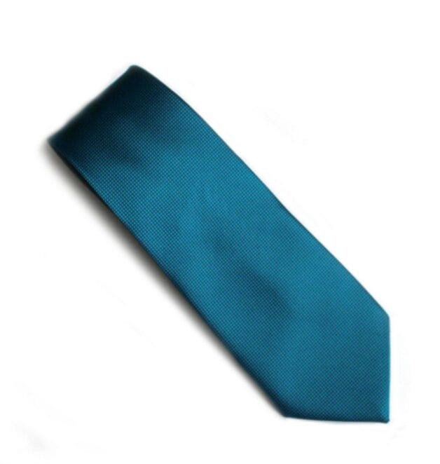 Fellini Jacquard Teal Tie