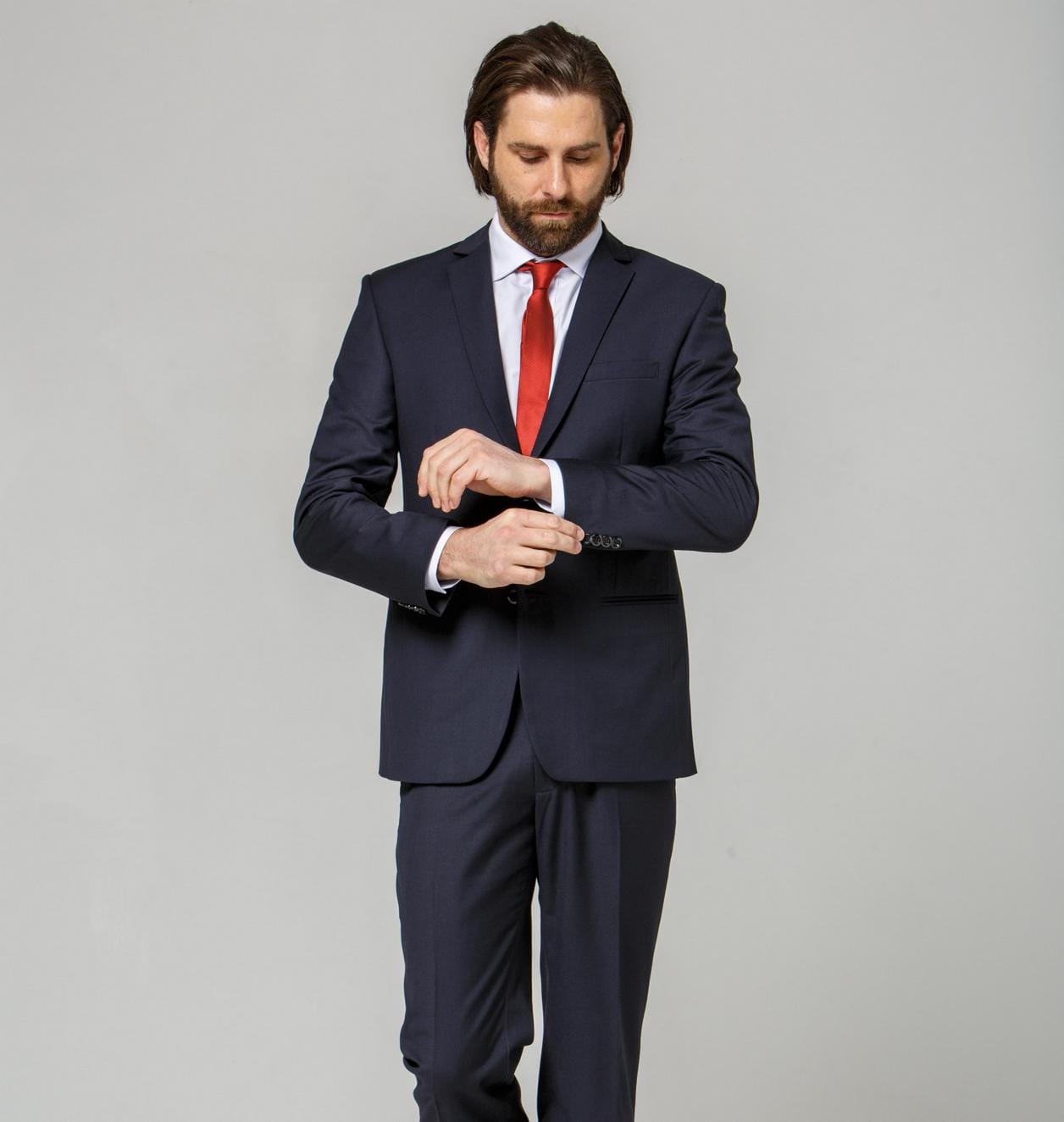 Dark Navy Suit Hire