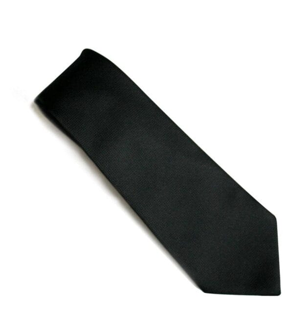 Fellini Jacquard Black Tie