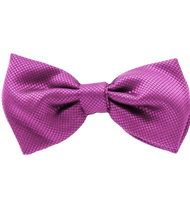 Fellini Jacquard Fuchsia Bowtie