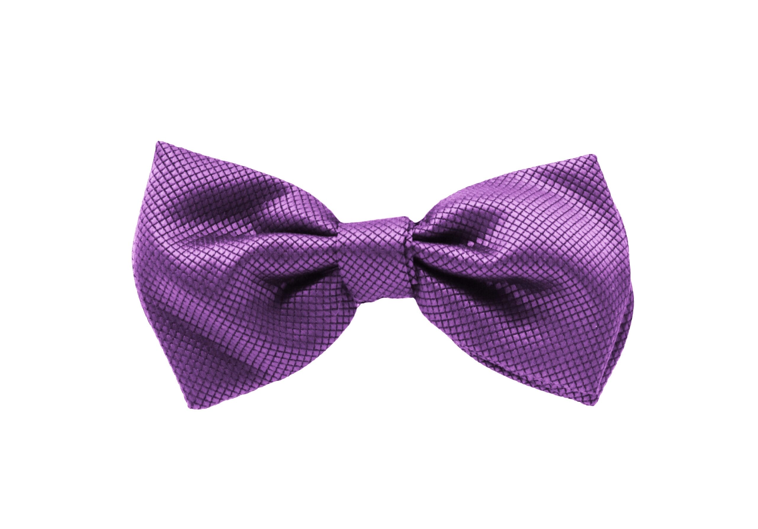 Fellini Jacquard Lilac Bowtie