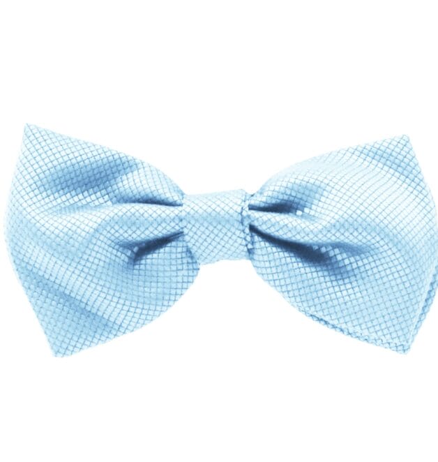 Fellini Jacquard Sky Blue Bowtie