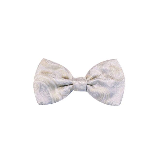 Champagne Paisley Bowtie