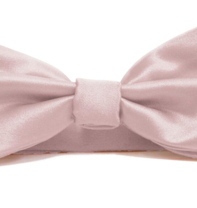 Fellini Plain Blush Bowtie
