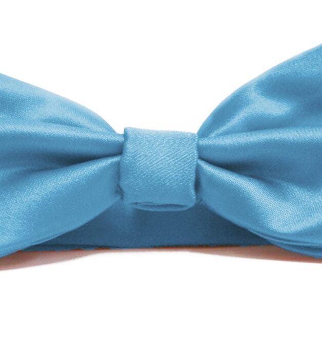 Fellini Plain Sky Blue Bowtie