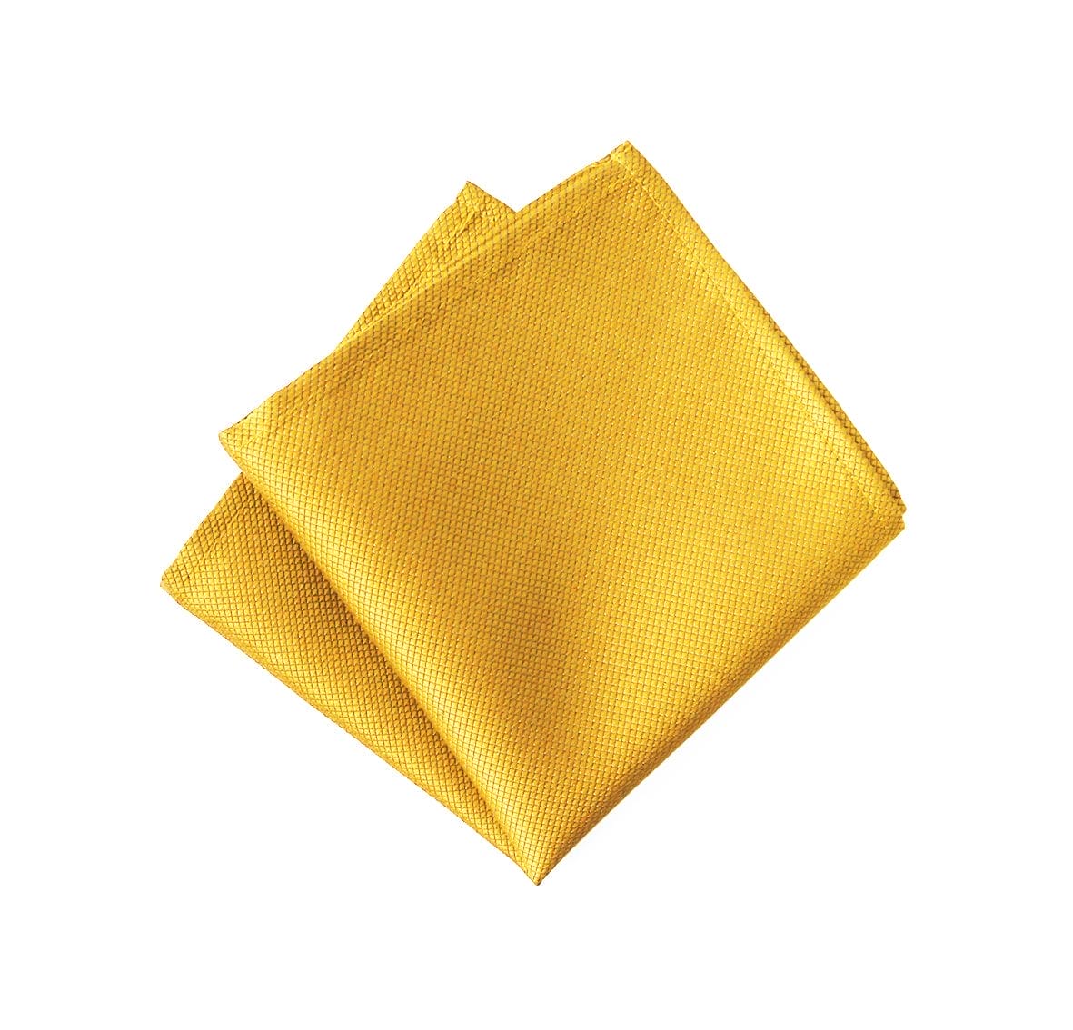 Jacquard Gold Pocket Square