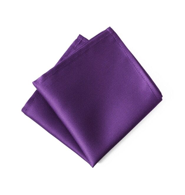 Jacquard Lilac Pocket Square
