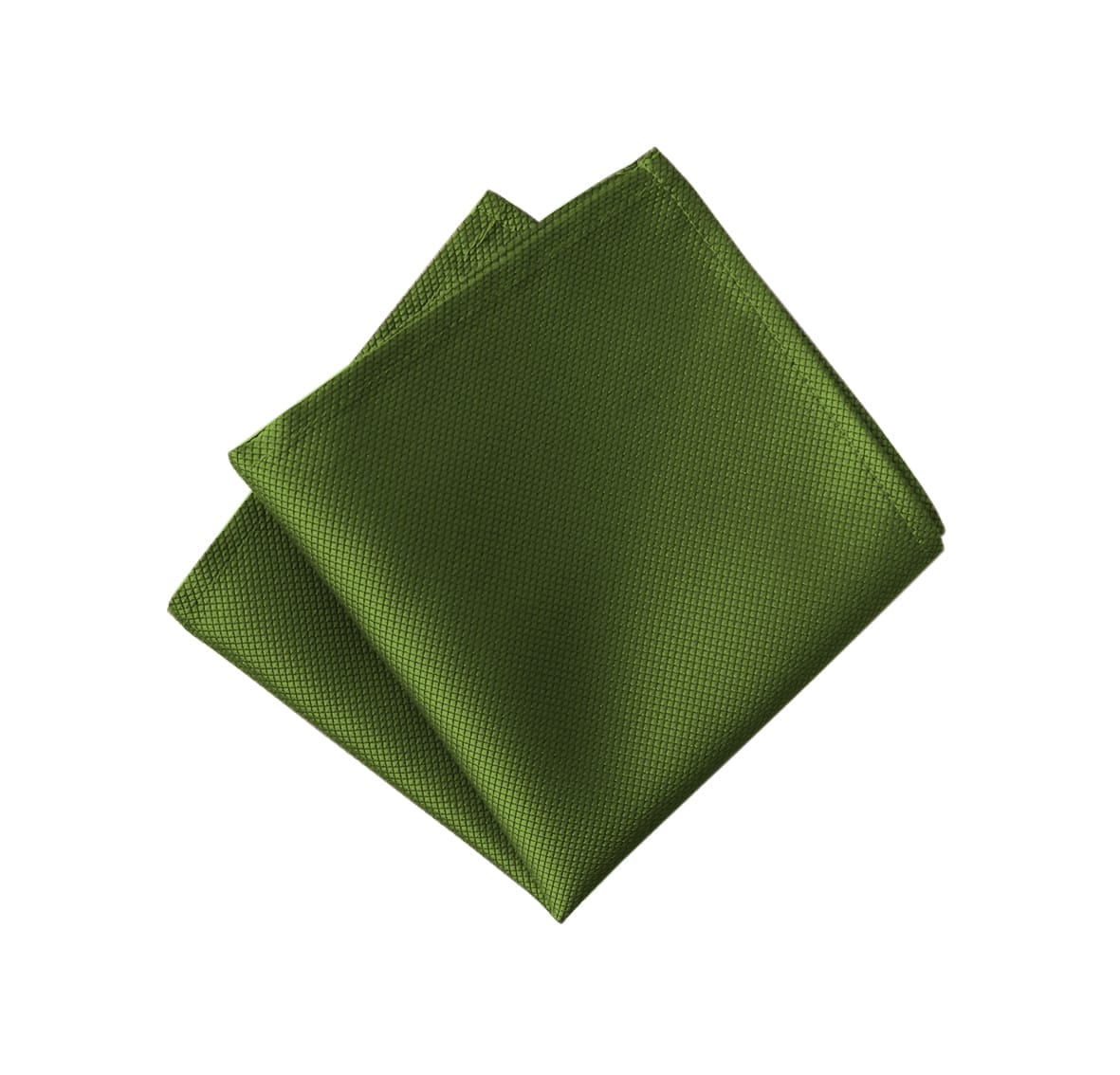 Jacquard Olive Pocket Square