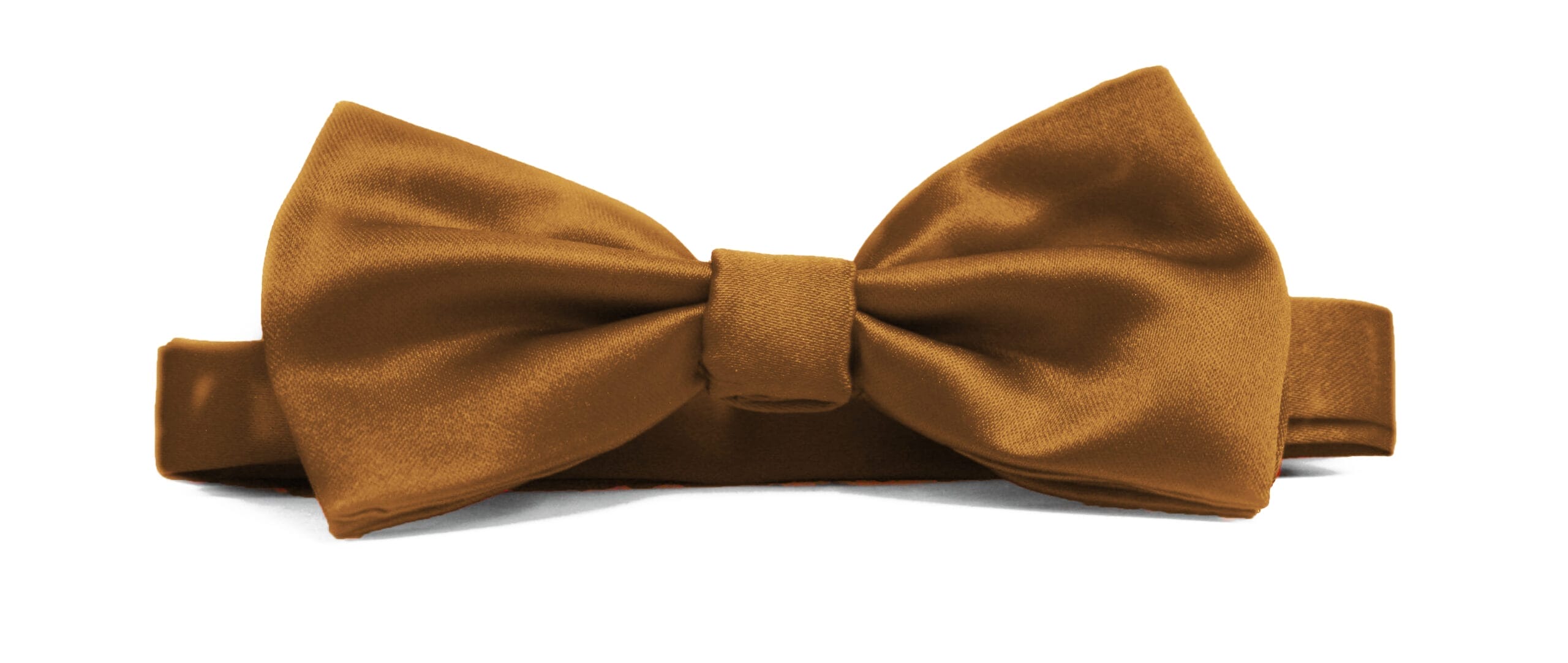 Fellini Plain Cognac Bowtie
