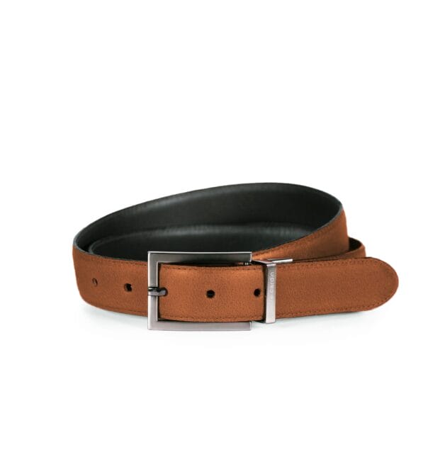 Pierre Cardin - Reversible Black/Tan Belt