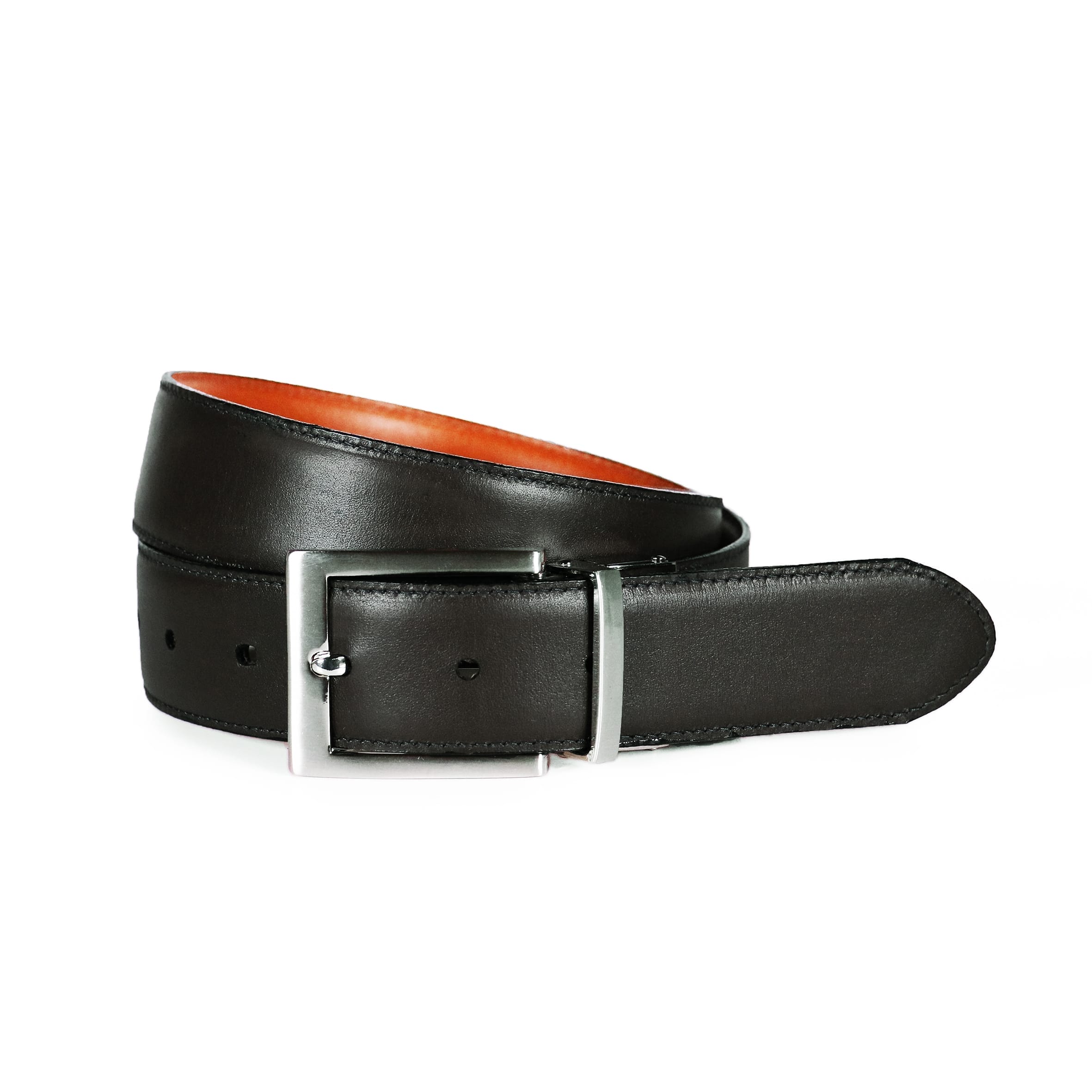 Pierre Cardin - Reversible Black/Tan Belt