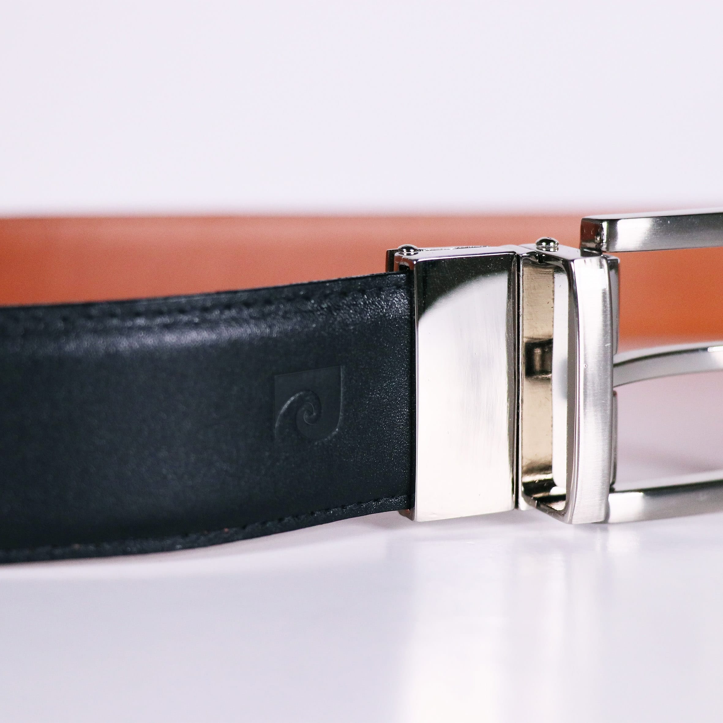 Pierre Cardin - Reversible Black/Tan Belt - Image 2