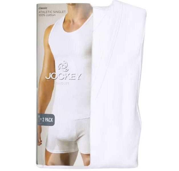 Jockey Twin Pack Singlets